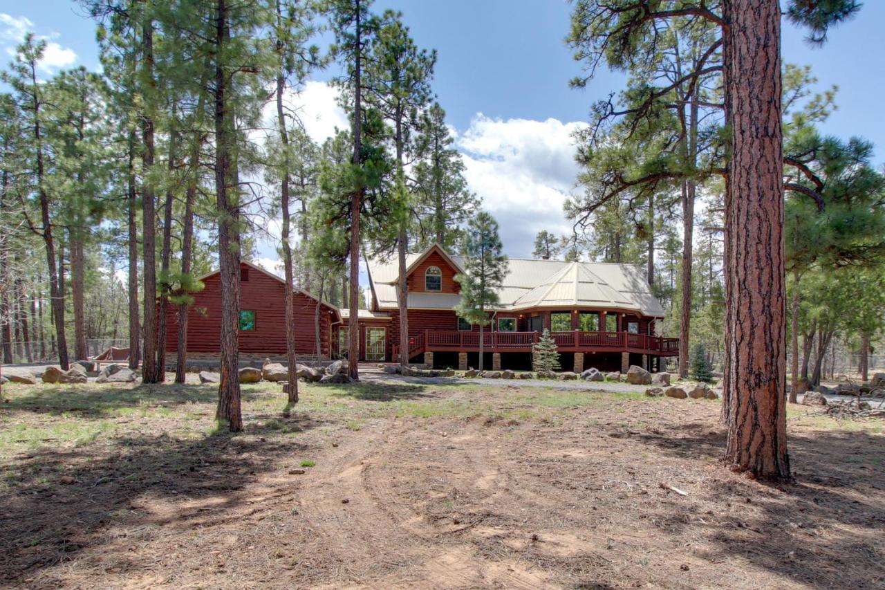 Lakeside Cabin On 2 Acres With Fire Pit And Hot Tub! Pinetop-Lakeside Zewnętrze zdjęcie