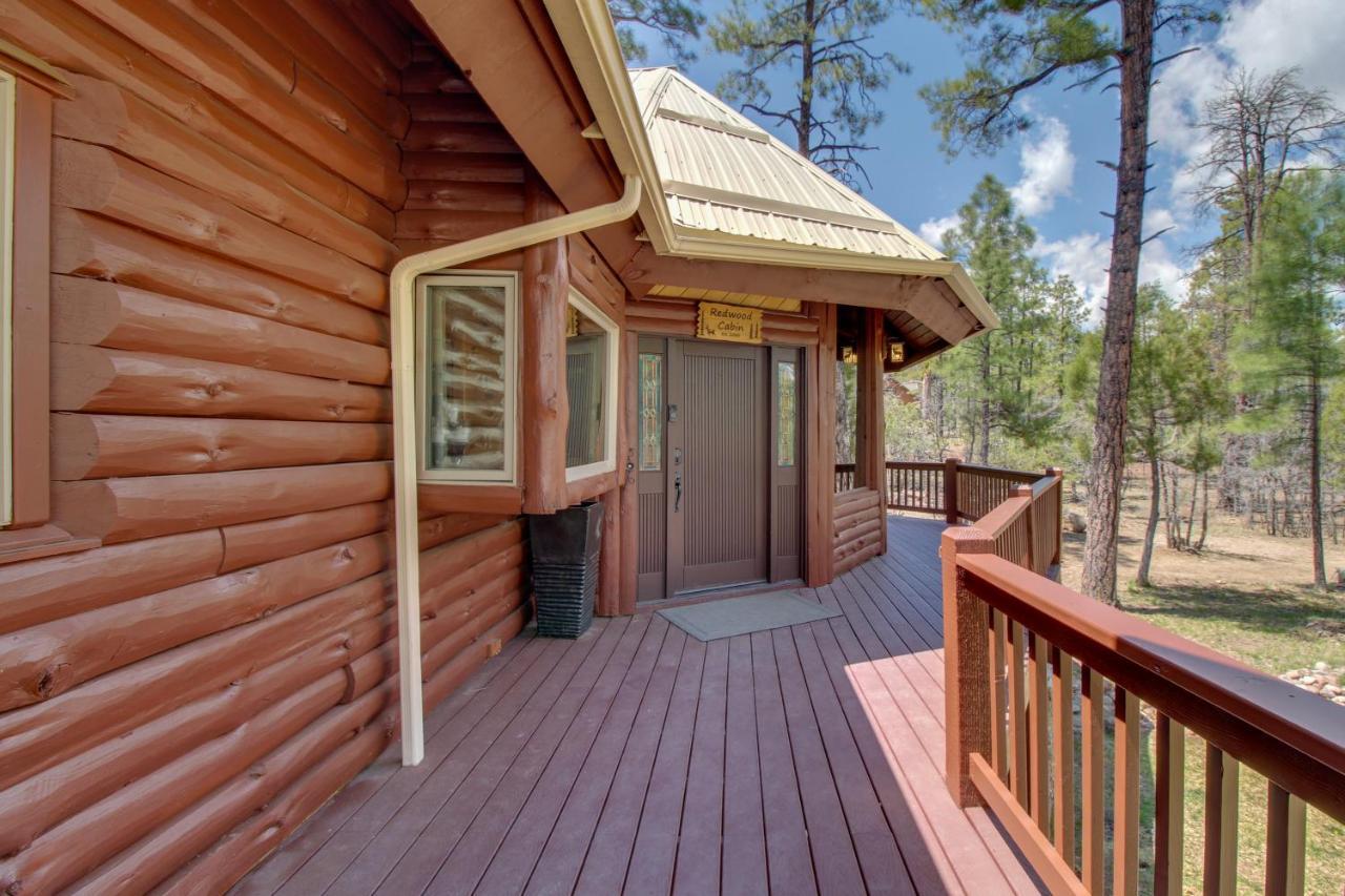 Lakeside Cabin On 2 Acres With Fire Pit And Hot Tub! Pinetop-Lakeside Zewnętrze zdjęcie