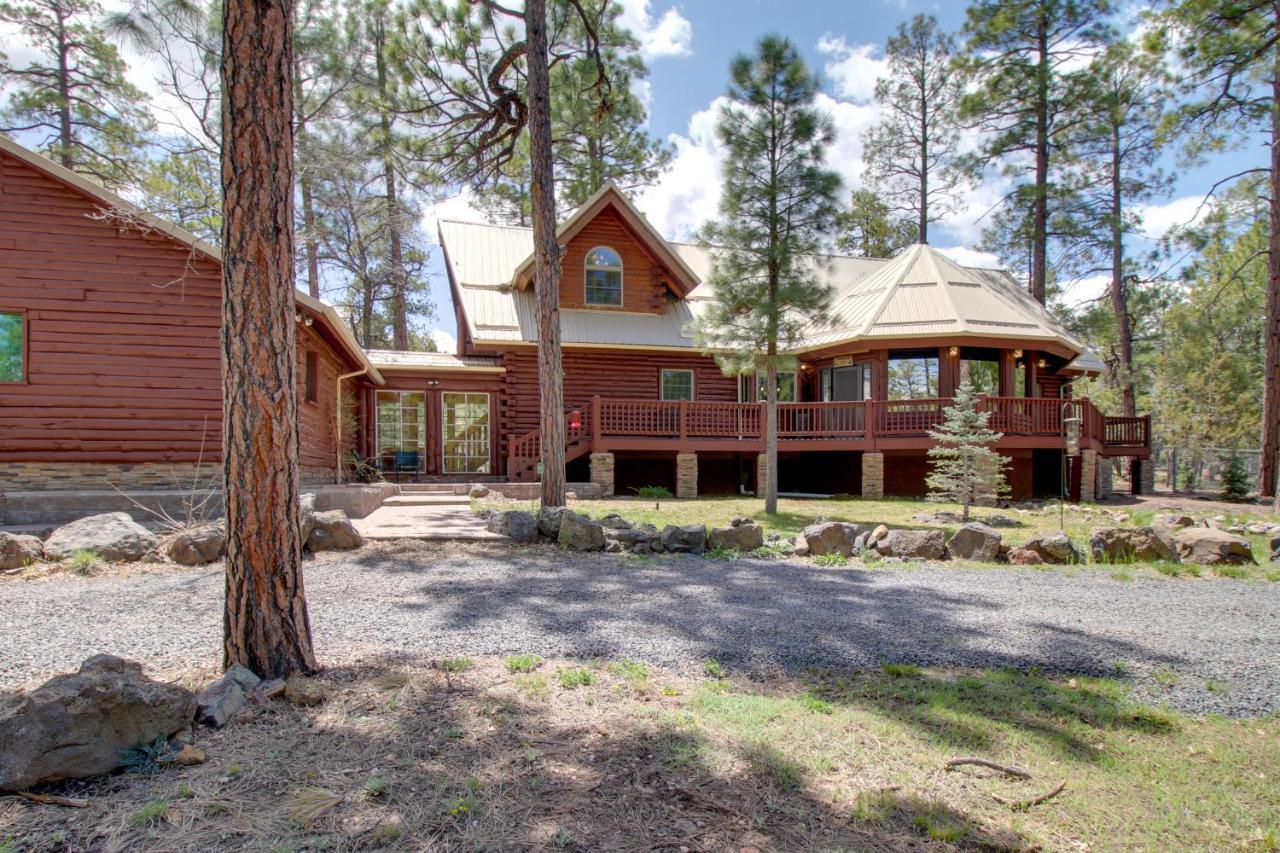 Lakeside Cabin On 2 Acres With Fire Pit And Hot Tub! Pinetop-Lakeside Zewnętrze zdjęcie