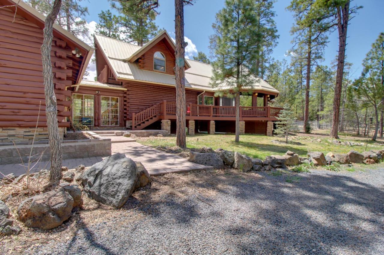 Lakeside Cabin On 2 Acres With Fire Pit And Hot Tub! Pinetop-Lakeside Zewnętrze zdjęcie