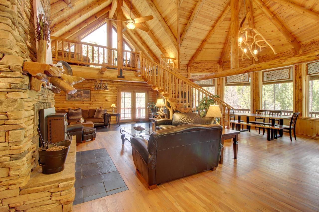 Lakeside Cabin On 2 Acres With Fire Pit And Hot Tub! Pinetop-Lakeside Zewnętrze zdjęcie
